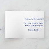 Carte de Pâques "Soldiers Memorial Park" (Intérieur)