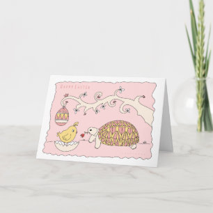 Carte de Pâques Star Tortoise personnalisée