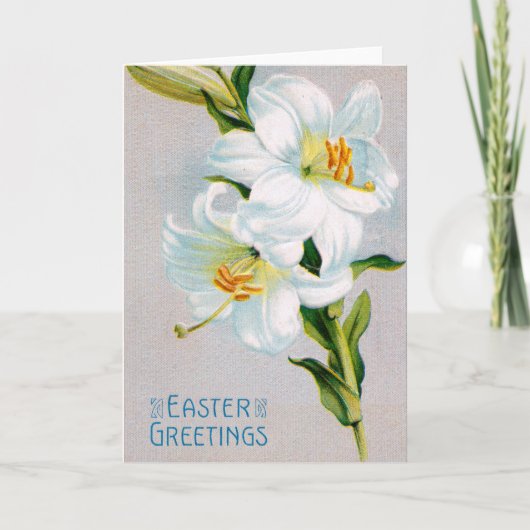 Carte de Pâques Vintage vers 1910 (Devant)