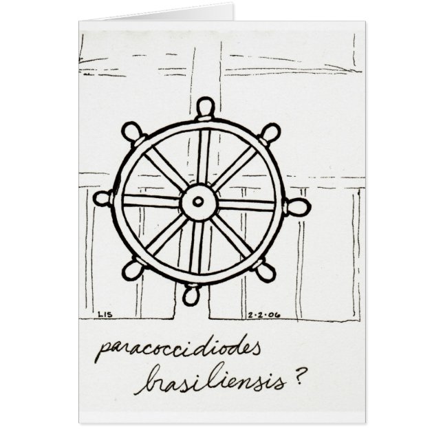 Carte de Paracoccidioides (Devant)