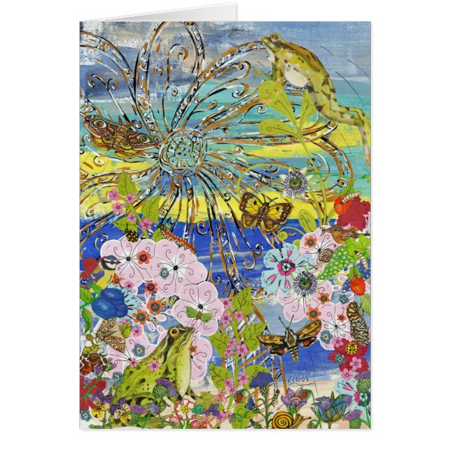 Carte de paradis de grenouilles (Devant)