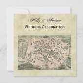 Carte de Paris antique, Mariage en détresse BG #3 (Devant)