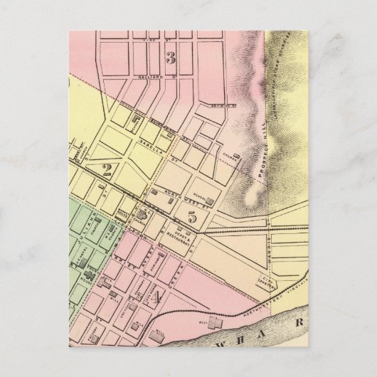 Carte de Parkersburg, Virginie-Occidentale (Devant)