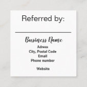 Carte de Parties scintillant de référence (Dos)