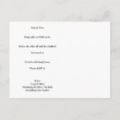 Carte de Parties scintillant Heidi (Dos)