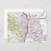 Carte de Paso Robles, Californie (Devant / Derrière)