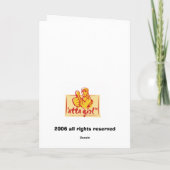 Carte de passion de VOLLEYBALL (Dos)