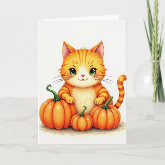 Carte de Patch de Citrouilles de Créatures au Ging (Devant)
