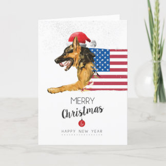 Carte de Patriotic Christmas