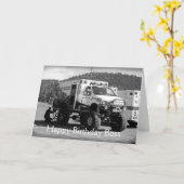 Carte de patron de joyeux anniversaire (Fleur jaune)