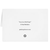 Carte de Paul McGehee (Dos Horizontal)