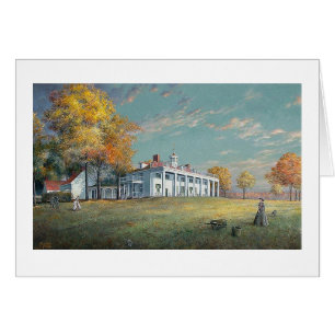 Carte de Paul McGehee "automne chez Mount Vernon"