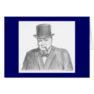 Carte de Paul McGehee "Winston Churchill"