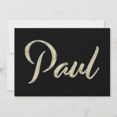 Carte de Paul White Gold (Devant)