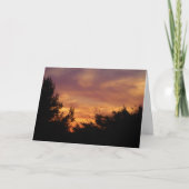 Carte de paysage de ciel pastel (Devant)