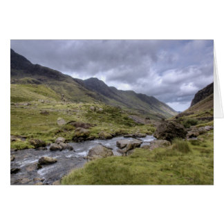 Carte de paysage gallois