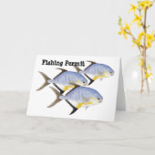 Carte de pêche (Fleur jaune)