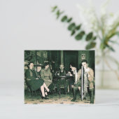 Carte de pêche de Noël (Debout devant)