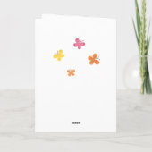 Carte de pêche Dinosaur à la retraite heureuse (Dos)