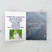 Carte de pêche pour la fête des pères (Intérieur)