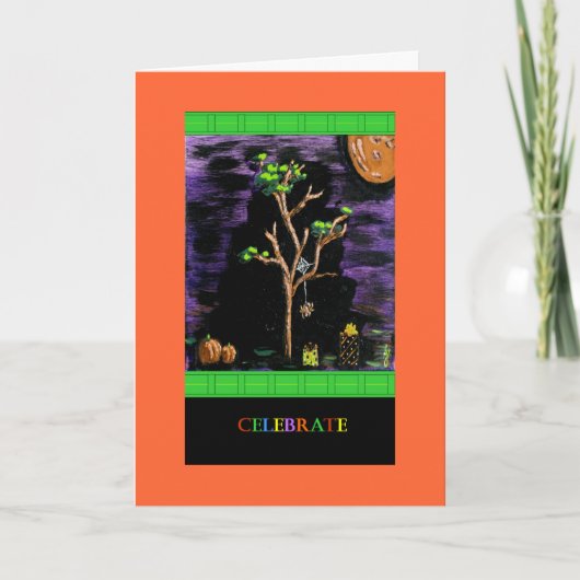 Carte de PedagogyGreetings : Joyeux Halloween (Devant)