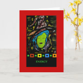 Carte de PedagogyGreetings : Karma (Fleur jaune)