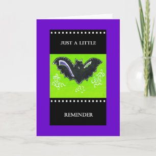 Carte de PedagogyGreetings : Le bébé huent