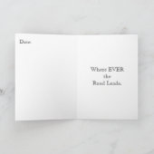 Carte de PedagogyGreetings : Par les pavots (Intérieur)