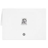 Carte de peinture de chiot à chiot à chienne migno (Dos Horizontal)