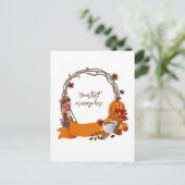 Carte de peinture numérique de couronne d'automne (Debout devant)