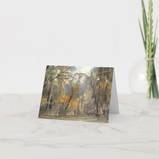 Carte de pelouse Ahwahnee (Devant)