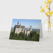 Carte de pendaison de crémaillère de château (Fleur jaune)