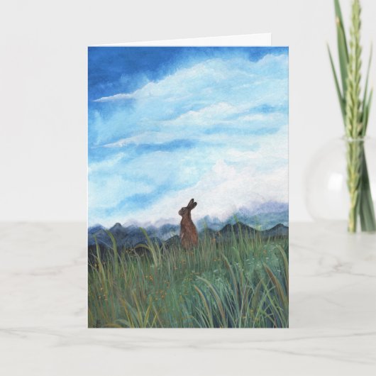 Carte de pensée Faune et flore merveilleuses par B (Devant)