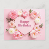 Carte de Peony Birthday (Devant)