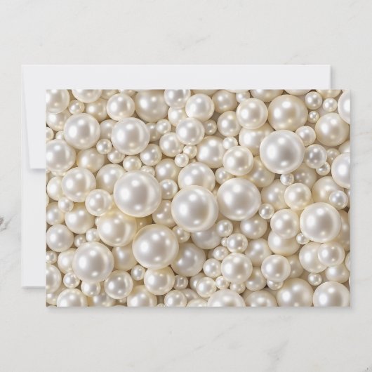 Carte de perles de sagesse élégantes (Dos)