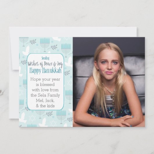 Carte de personnage Peace & Joy Hanoukka (Devant)