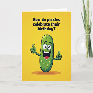 Carte de personnage vert joyeux