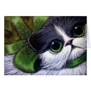 Carte de PERSONNALISER CAT TUXEDO