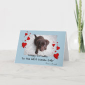 Carte de Personnaliser d'anniversaire pour animaux (Devant)