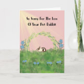 Carte de perte de lapin de compagnie (Devant)
