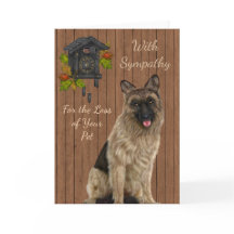 Carte de Pet Sympathy