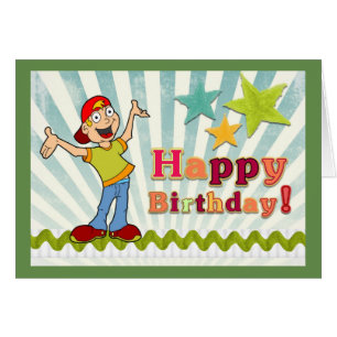 Carte de petit-fils de joyeux anniversaire