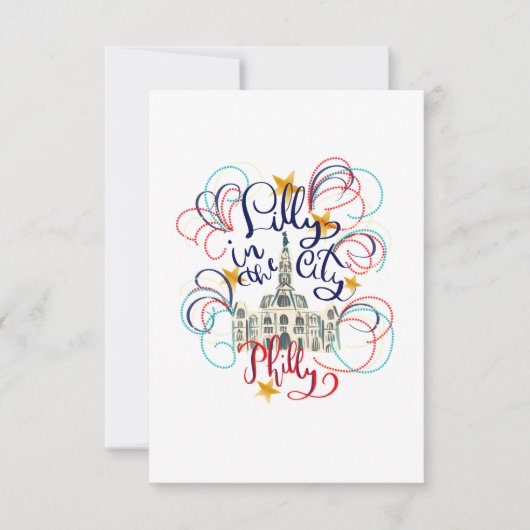 Carte de Philadelphie (Devant)