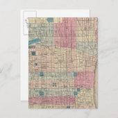 Carte de Philadelphie, Pennsylvanie (Devant / Derrière)