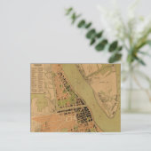 Carte de Phnom Penh, Cambodge (vers 1920) (Debout devant)