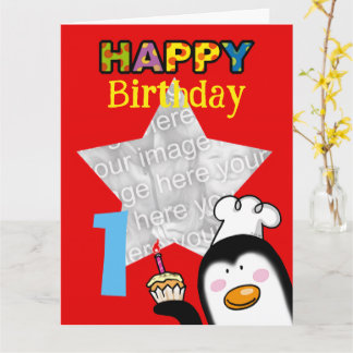 Carte de photo d'anniversaire personnalisée pour u