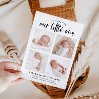 Carte de Photo d'Annonce de Naissance | Notre Peti