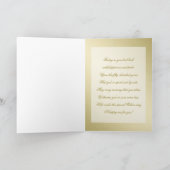 Carte de photo de 50e anniversaire de mariage (Intérieur)