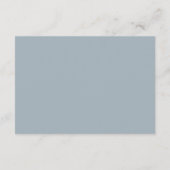 Carte de Photo de Code QR de Mariage Capturez l'Am (Dos)