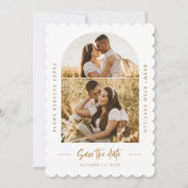 Carte de photo de mariage à conserver précieusemen (Devant)